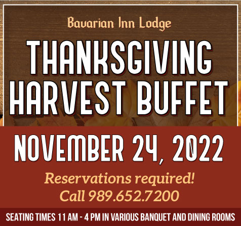 Thanksgiving Harvest Buffet! - Bavarian Inn